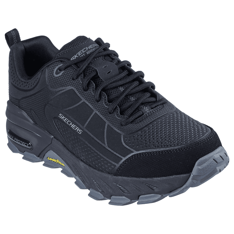 Skechers Men's Max Protect - Ironguard Shoes -حذاء سكيتشرز ماكس بروتيكت - ايرونجارد للرجال لون أسود وفحمي