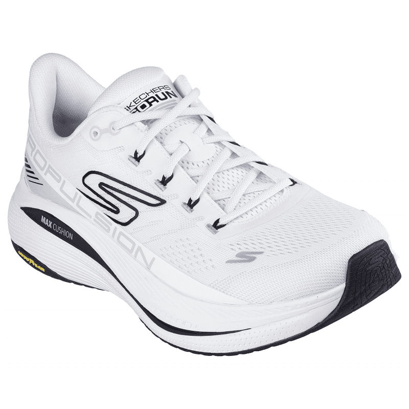 Skechers Men's Max Cushioning Propulsion Shoes - حذاء سكيتشرز ماكس كوشينينغ للرجال لون أبيض