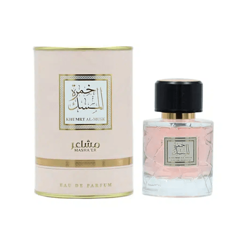 Mashaer Khumrt Al Musk EDP By Mashaer For Women 100ml- عطر خمرة المسك من مشاعر للنساء سعة 100 مل