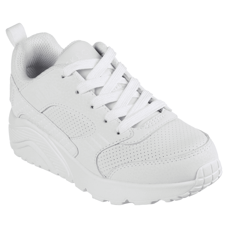 Skechers Uno Lite Shoes - حذاء سكيتشرز اونو لايت لون أبيض