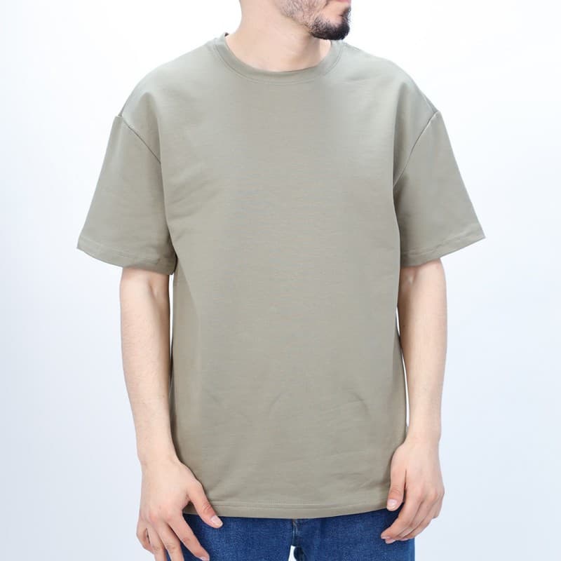 TShirt اوفر سايز شبابي قطني ناعم 2 خيط (فرانشتيري) صناعة تركية
