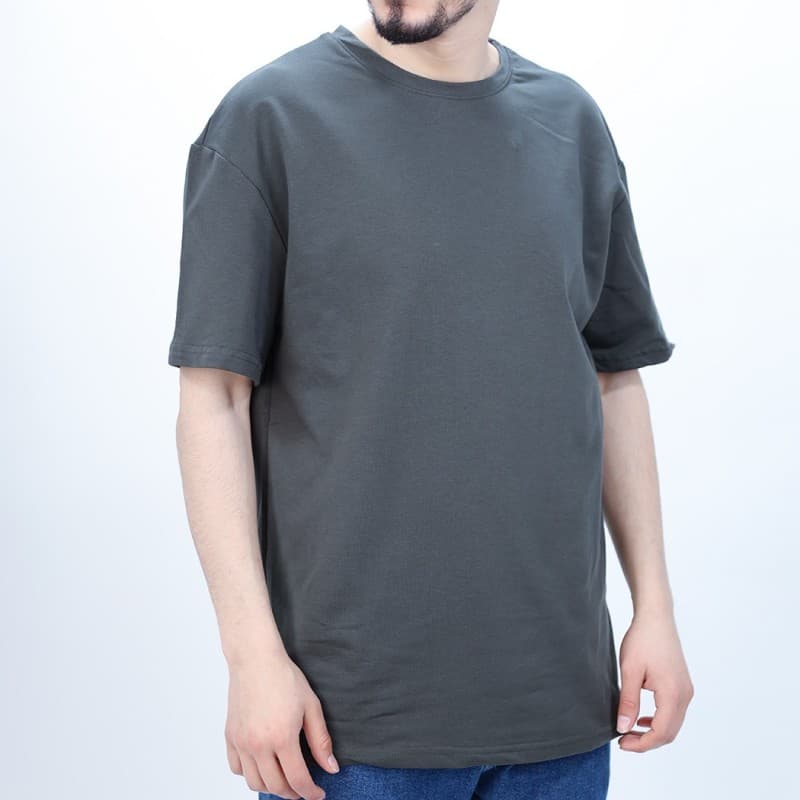 TShirt اوفر سايز شبابي قطني ناعم 2 خيط (فرانشتيري) صناعة تركية
