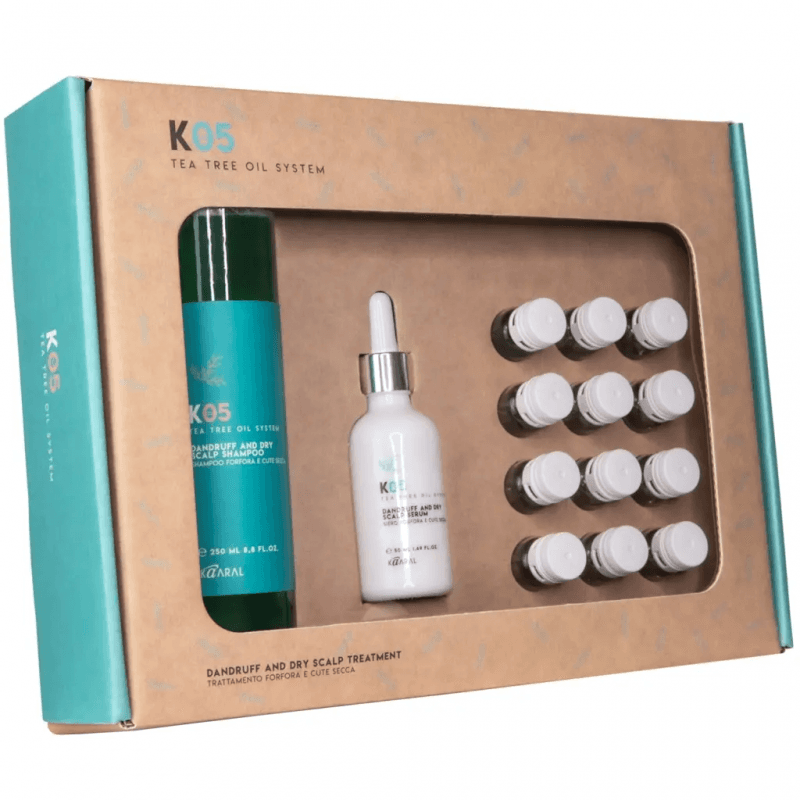 مجموعة علاج القشرة لفروة الرأس الجافة K05 (K05 Dandruff Dry Scalp Kit)