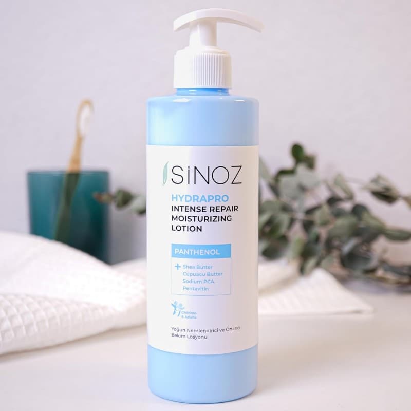 SINOZ HYDRAPRO INTENSE REPAIR LOTION - لوشن سينوز للعناية المركزة بالترطيب 400٠ مل