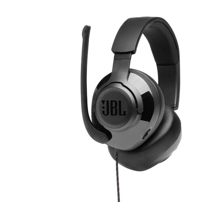 سماعة الألعاب السلكية متعددة المنصات JBL Quantum 200 مع مايكروفون قابل للطي