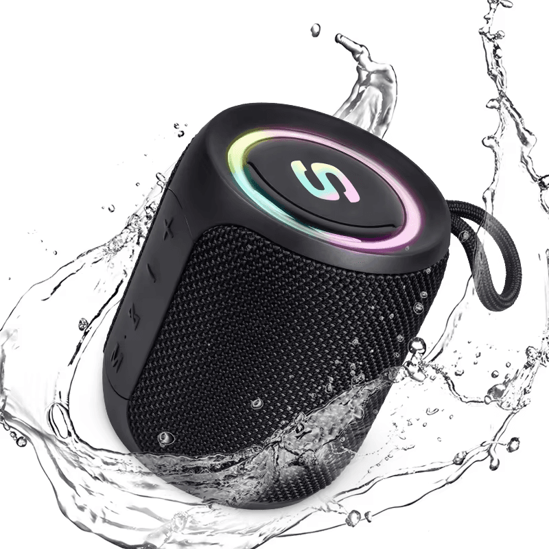 مكبر صوت بلوتوث لاسلكي من طراز "9PRO Buzzer Mini 16 واط مقاومة للماء