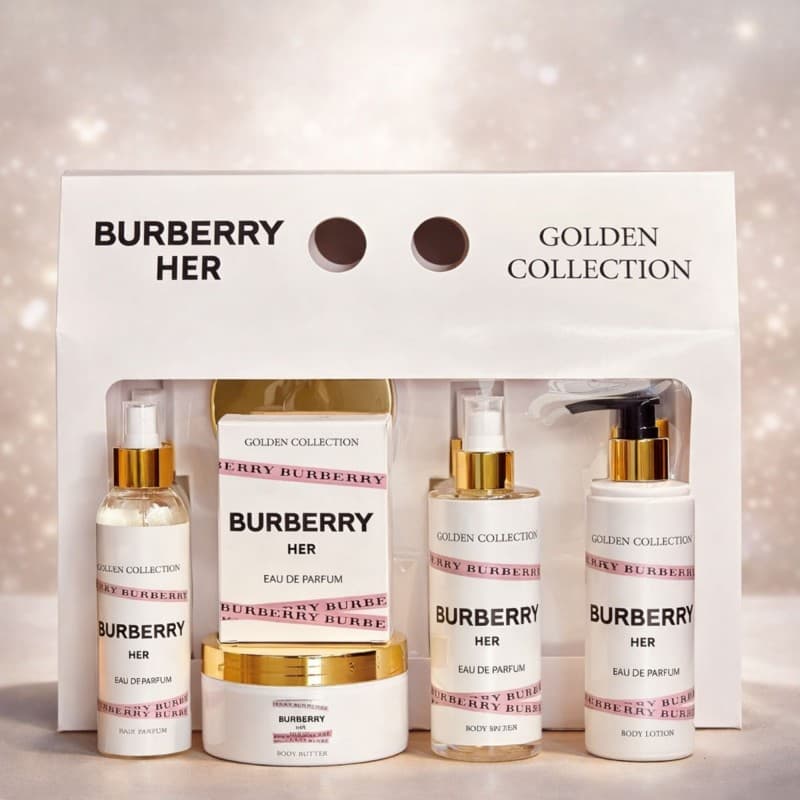 Golden Collections Perfumes For Women Burberry Her Set