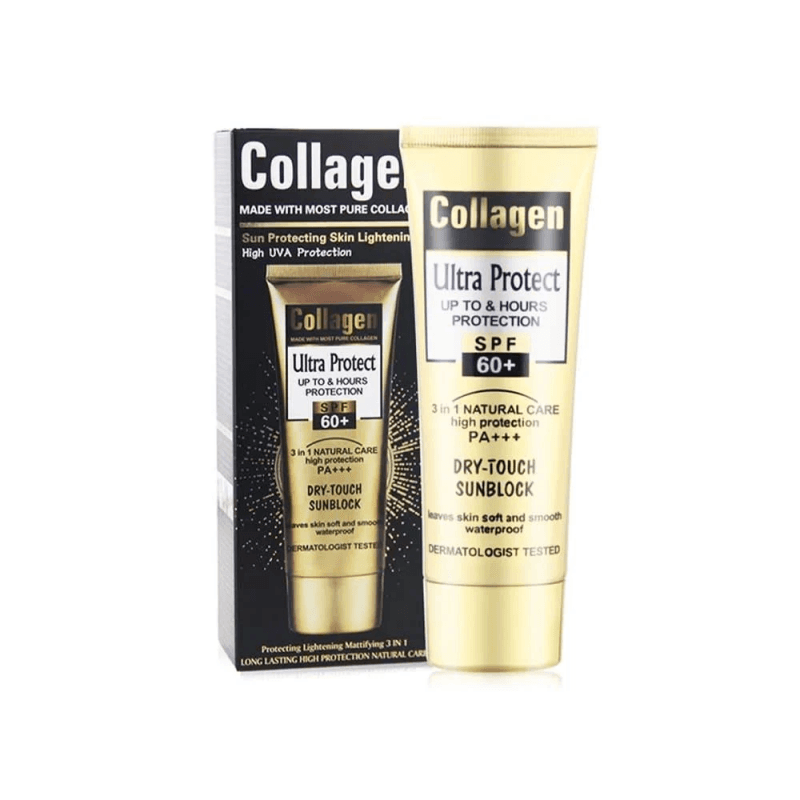 Collagen Ultra Protect SPF 60+ 3 In 1 Natural Care High Protection Sunblock 100ML