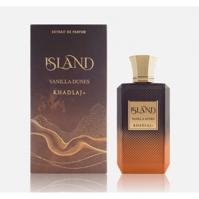 Khadlaj Unisex Island Vanilla Dunes Extrait de Parfum For Unisex 100ML