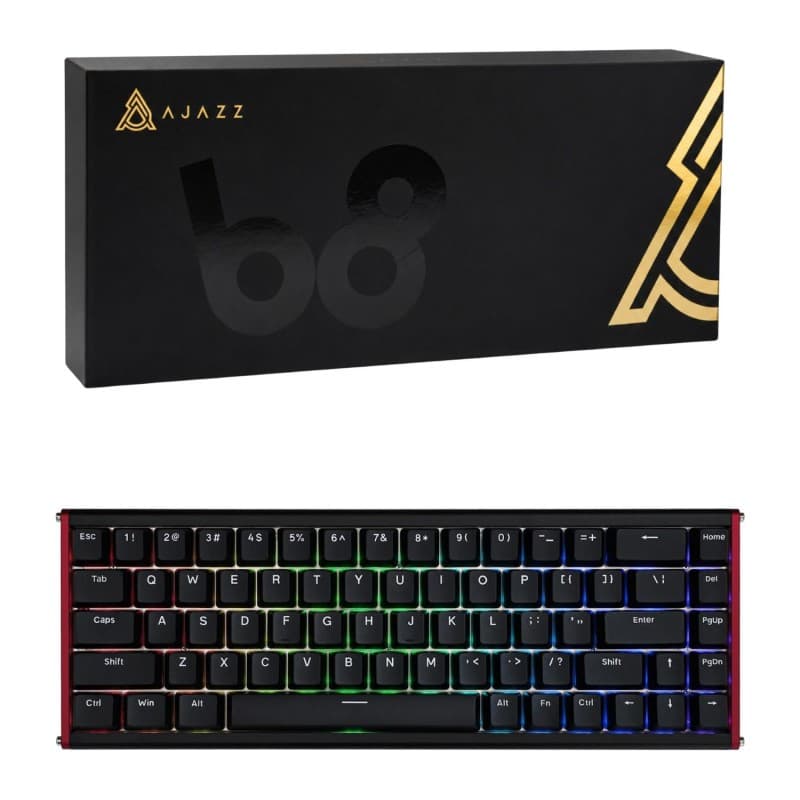 Ajazz Alux 68 Max Aluminum Magnetic Switch Keyboard-Black