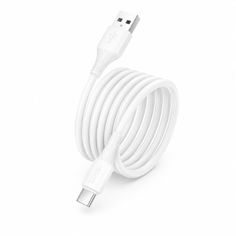Hoco X120 USB-A to Type-C PD60W Data and Charging Cable (1M)-White