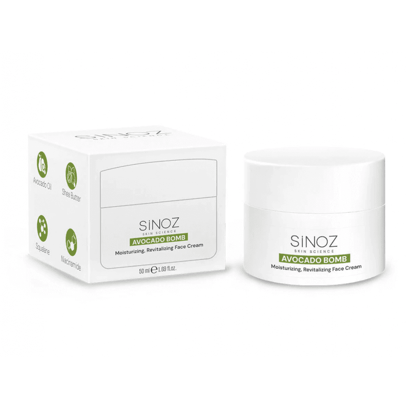 Sinoz Avocado Bomb Moisturizing & Revitalizing Face Cream – 50 ml