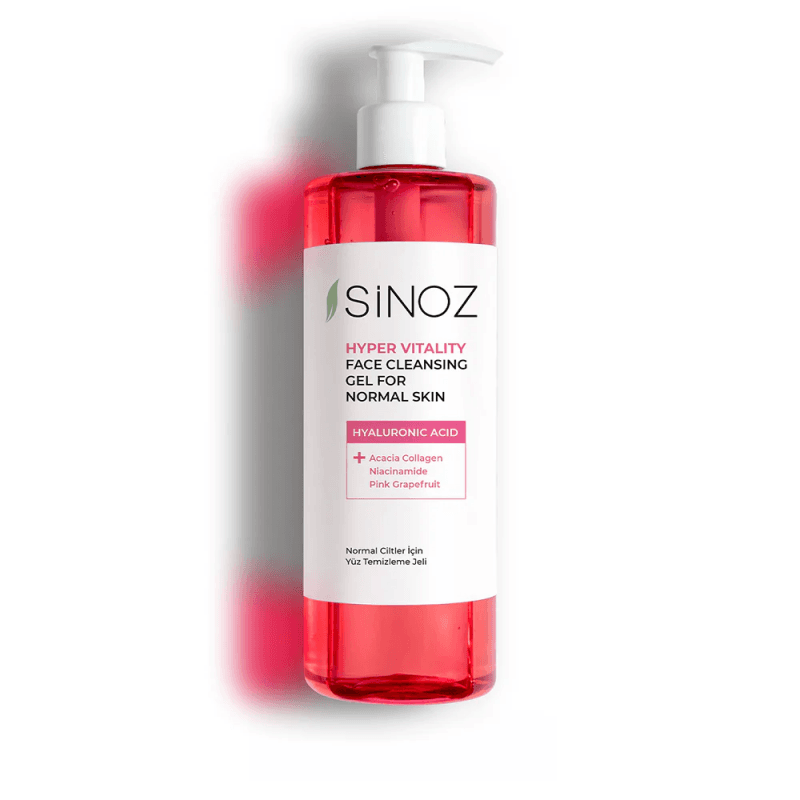 Sinoz Hyper Vitality Facial Cleansing Gel For Normal Skin 400ml – Cozy and Revitalizing
