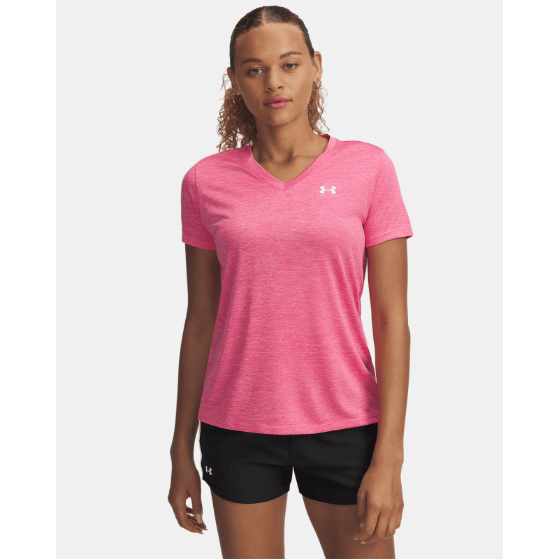 Under Armour Women's Tech Twist V-Neck Short Sleeve T-Shirt