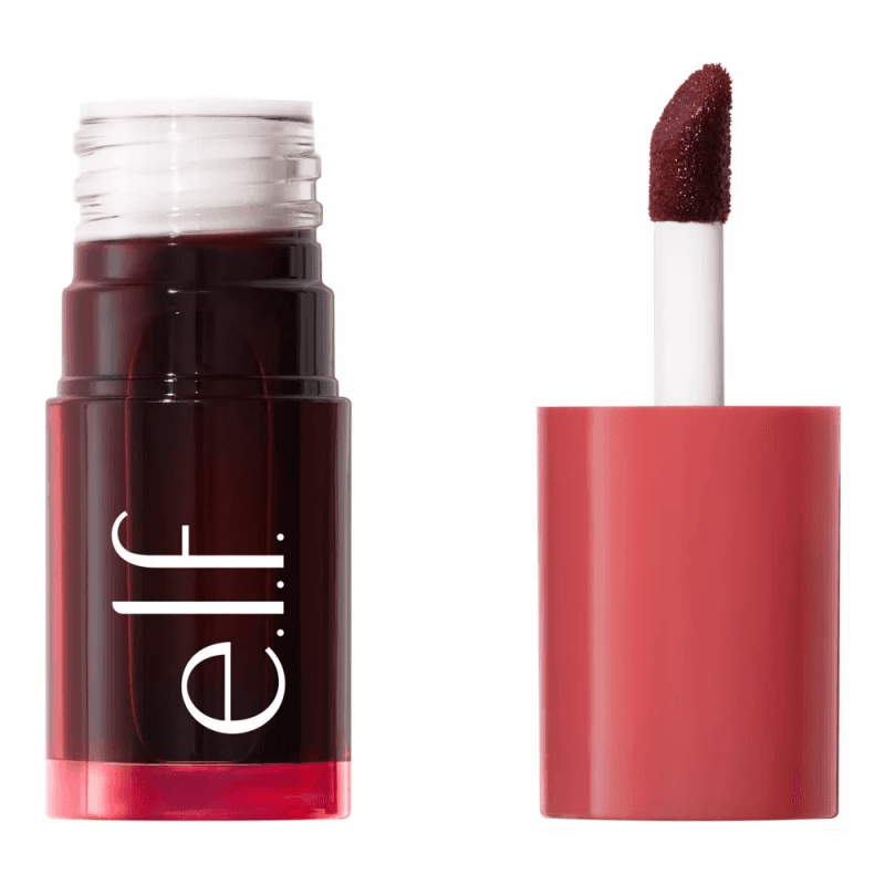 E.l.f. Sheer for It Blush Tint Buildable Stain for Lips + Cheeks Cherry Cola 0.22 Fl Oz