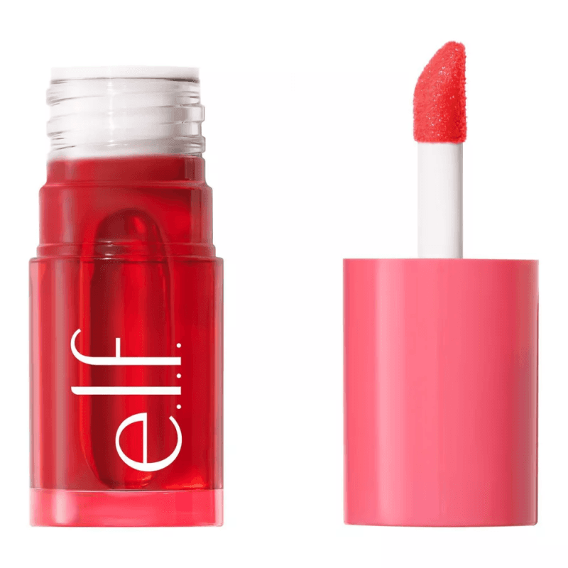 E.l.f. Sheer for It Blush Tint Buildable Stain for Lips + Cheeks Pink Positive 0.22 Fl Oz