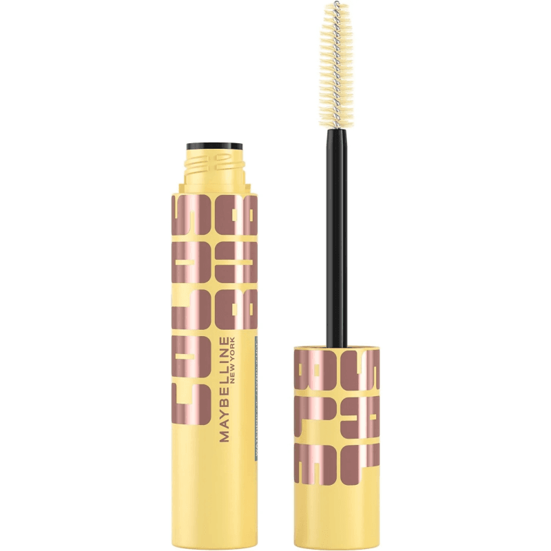 Maybelline Colossal Bubble Washable Mascara Makeup High Intensity Blackest Black