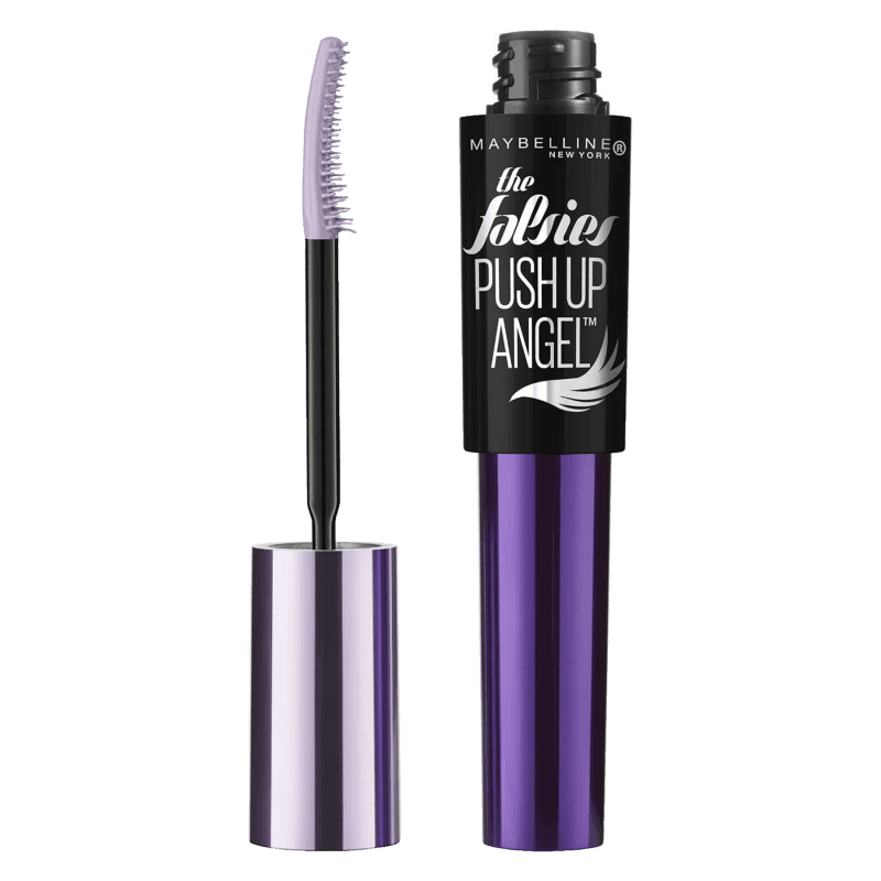 Maybelline the Falsies Push up Angel Washable Mascara Blackest Black 0.33 Fl Oz