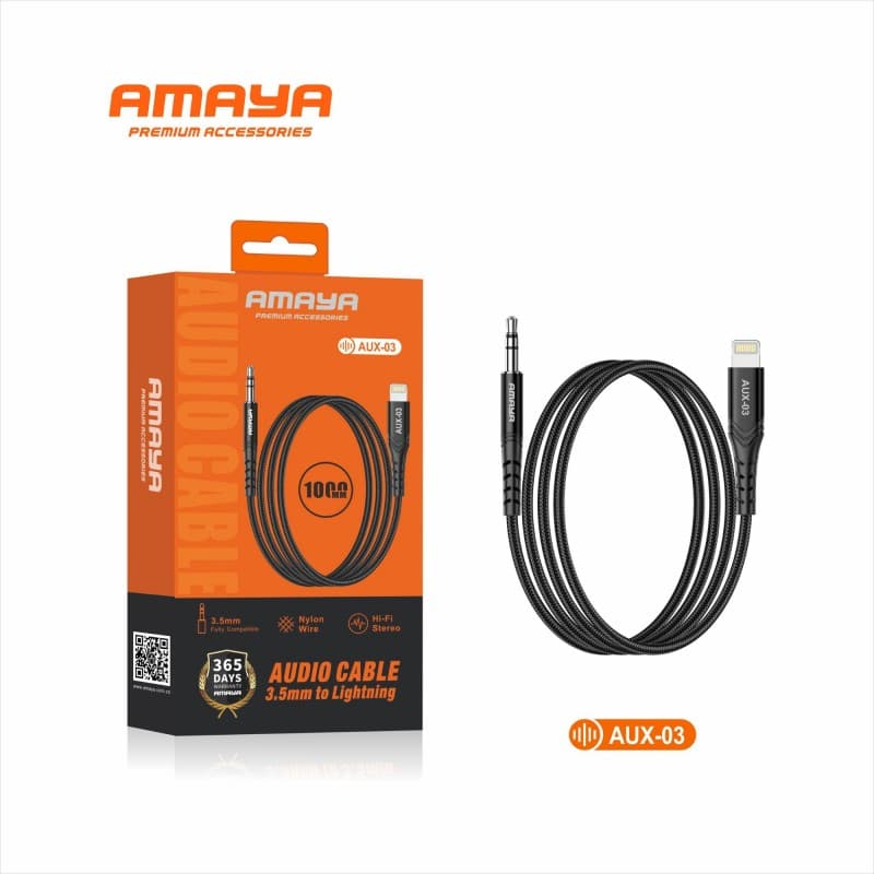 تحويله IPHONE TO AUX AMAYA AUX-03