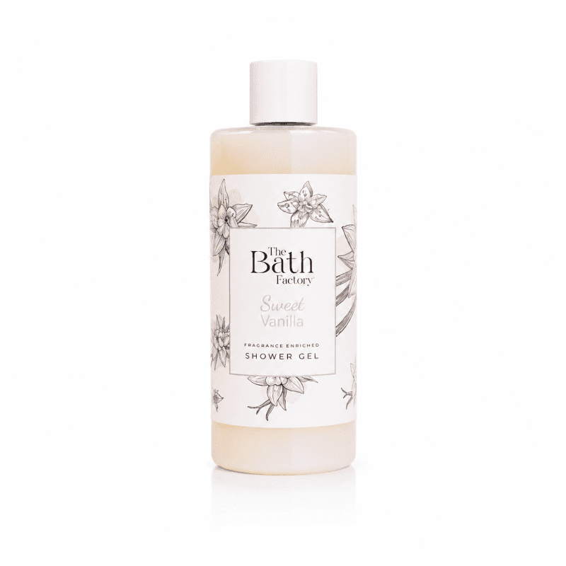 جل استحمام برائحة الفانيليا من ذا باث فاكتوري 400 مل The Bath Factory