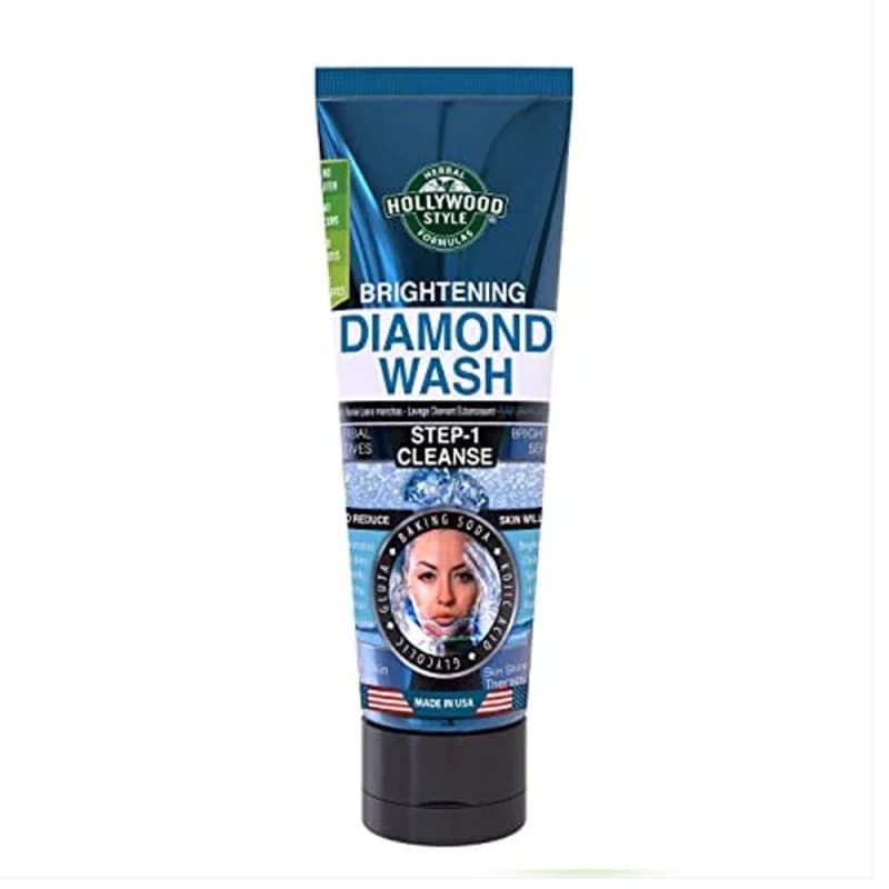 Brightening diamond wash step 1 cleanse من Hollywood style