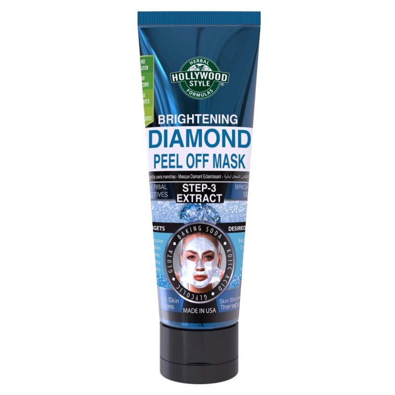 Brightening Diamond peel off mask step 3 extract من Hollywood style
